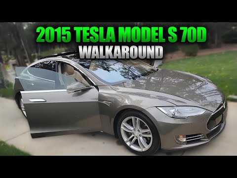 2015 Tesla Model S 70D Walk Around Video
