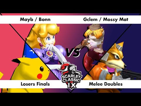 Scarlet Classic IX Melee Doubles - Mayb / Bonn (Blue) vs Gcleam / Mossy Mat (Red) - Losers Finals