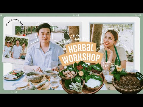 Workshop de Ervas - Tự tay làm Massagem Túi Thảo Dược siêu dễ (com Yến Trang)