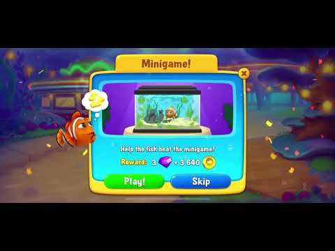 Fishdom🐟 🦀 Level - 10971(HARD)⚡10972⚡10973(Special Challenge)🔥10974 🔥 Minigame⚡ 10975(SUPER HARD)💣💣