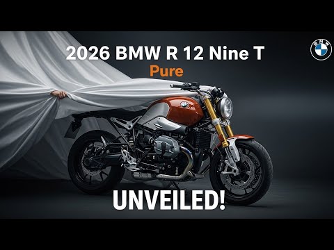 2026 BMW R 12 nineT Pure – Der klassische Roadster mit moderner Power!