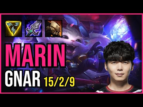 MARIN - GNAR vs. IRELIA Mid | KR RANKED | PATCH 11.1