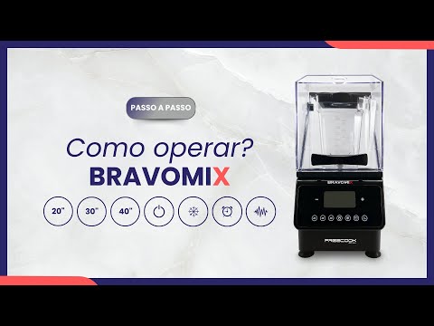 SAIBA COMO OPERAR O BLENDER BRAVOMIX