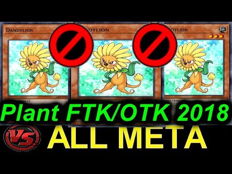 【YGOPRO】PLANT FTK/OTK VS...ALL META DECKS 2018