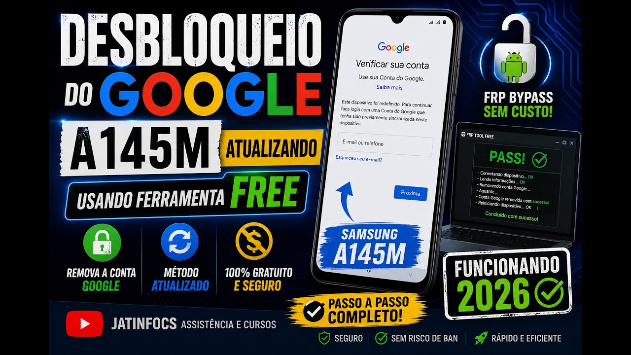 Desbloqueio do GOOGLE A145M