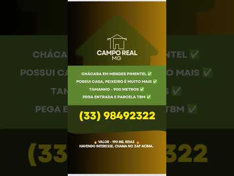 Excelente Chácara a Venda em Mendes Pimentel/MG 🏡 //#imóveis #chácara #minasgerais #sitio