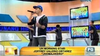 Unang Hirit: UH Morning Star: Joffrey Valerio Ortanez &quot;Jhomajikero&quot;
