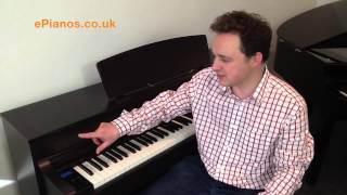 First look demo – Yamaha Clavinova CLP545 Digital Piano