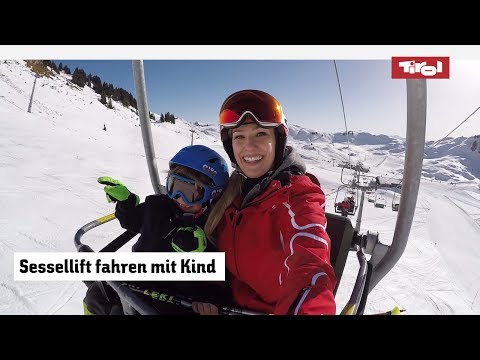 Sessellift fahren mit Kind: Skiurlaub mit Kindern ⛷