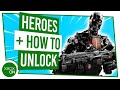 Gears 5 All HEROES + HOW To Unlock Them | Gears 5 Multiplayer