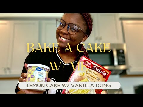 A REALISTIC CAKE MAKING VIDEO | Bake a CAKE w/ me | daijamlanier