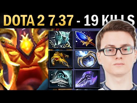 Ember Spirit Gameplay Miracle with 19 Kills and Gleipnir - Dota 2 7.37