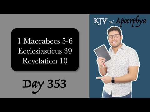 Day 353 - Bible in One Year KJV [2022]
