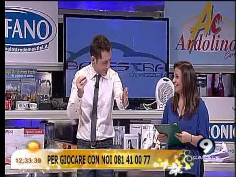 Miriam Capuano collabora durante il Quiz (parte 3) - Studio Mattina 30/04/13