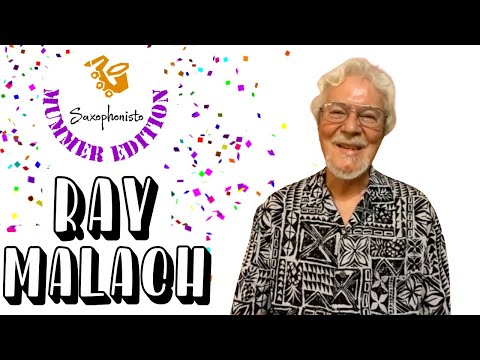 RAY MALACH -- Prolific arranger and composer, talented multi-instrumentalist, Mummer legend