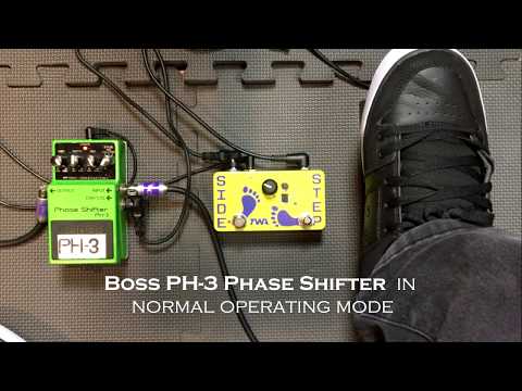 TWA Side Step Expression LFO and the Boss PH-3 Phase Shifter