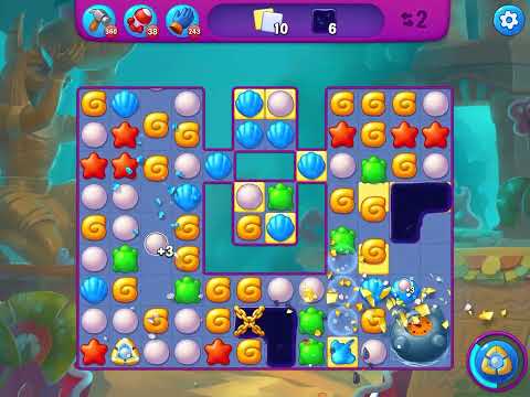 Fishdom Very Hard level 5794 no boosters フィッシュダム ベリーハード [Friend's]