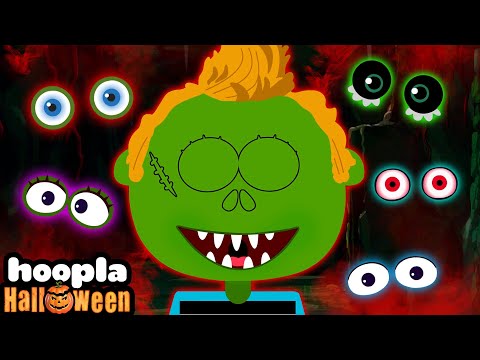 Wrong Face Len | Spooky Finger Family Songs For Kids | Hoopla Halloween