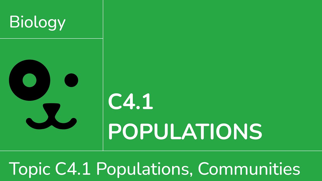 C4.1 Populations [IB Biology SL/HL]