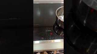 Non-working Bosch stove with error code E 140