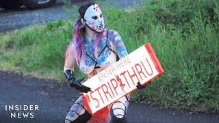 Strip Club Offers Drive-Through Shows To Survive The Pandemic