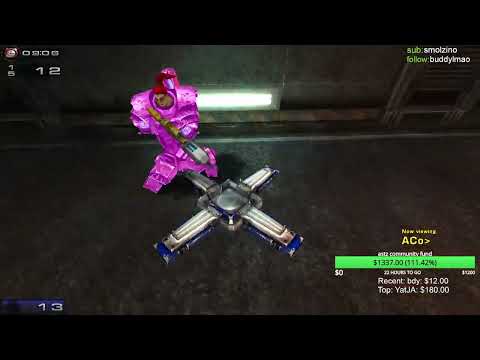 ACo vs Bug - UT2004 YARR Cup 1v1 2022 - GRAND FINAL - BO5 - shoutcasted by ScrMz Dewsick conx5 Memph