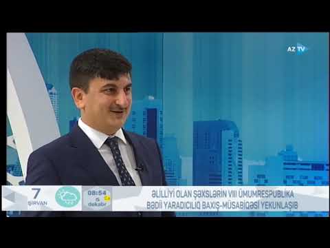 Əlilliyi olan şəxslərin bədii yaradcılığı - "Tele səhər" verilişi