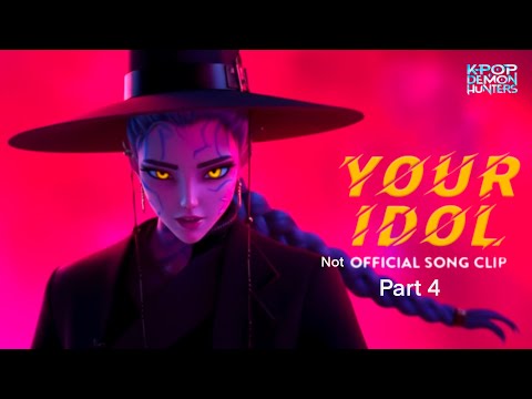 “Your Idol" Part 4  Not Official Song Clip | KPop Demon Hunters / huntrix version / not finish