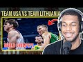 Pro Basketball Player Reacts to USA vs LITHUANIA World Cup Game | Addressing Noah Lyles' Comments