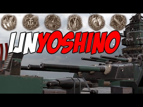 Yoshino - 290k DMG Kraken  - World of Warships