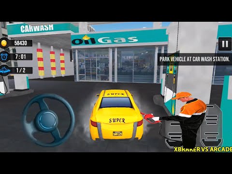 Smart Car Wash Workshop Service Garage 2021 - New Super Speed Taxo Car Unlocked - Android Gameplay