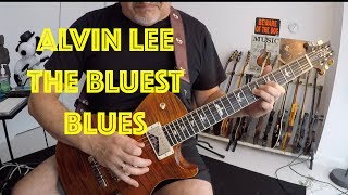 Alvin Lee George Harrison The Bluest Blues Instrumental Guitar Cover USA PRS MCarty 594 Single Cut