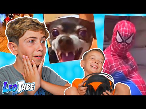 Leo y Bruno Reaccionando a Videos