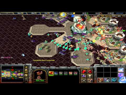 Warcraft III: Frozen Throne - Footmen VS Grunts