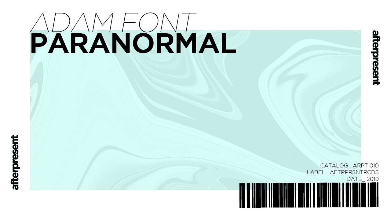 Adam Font - Paranormal