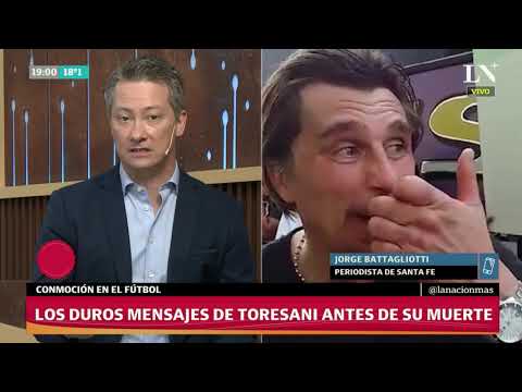 Muy duro: Los mensajes que mandó "El Huevo" Toresani antes de su muerte