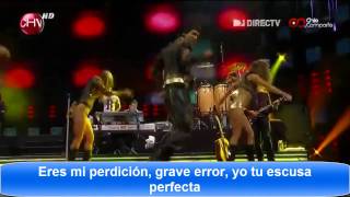 Luis Fonsi /La Mentira /Festival de Viña 2012 /con letra [HD]