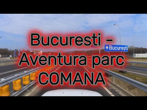 Chillout Driving Bucuresti Dn 6 A0 Dn 5 Comana (Aventura parc ) 4K