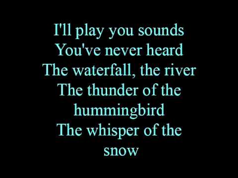 Here beside me - lyrics