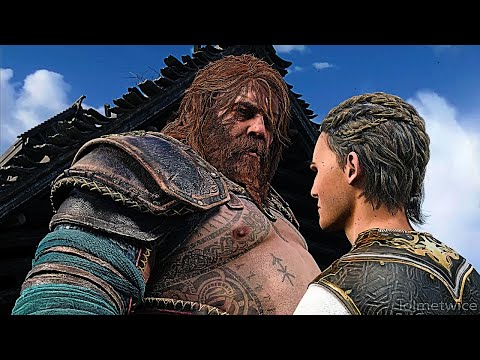 Thor Protects Atreus From Heimdall Bullying Scene - God of War Ragnarok
