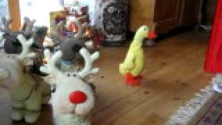 preview picture of video 'Weihnachtsente - Dancing Duck St.Goar'