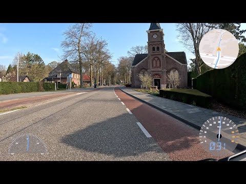 Zündapp bromfiets ritje omgeving Laag-Keppel & Toldijk 🇳🇱 | Met snelheidsmeter