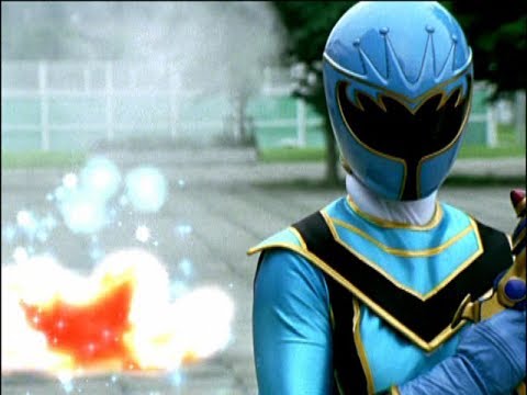 Ranger Down - Blue Ranger and Jenji vs Screamer | Cat Genie | Mystic Force | Power Rangers Official