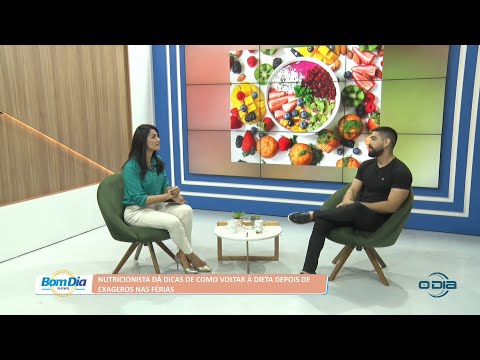 Nutricionista dá dicas de como voltar à dieta depois de exageros nas férias 04 08 2022
