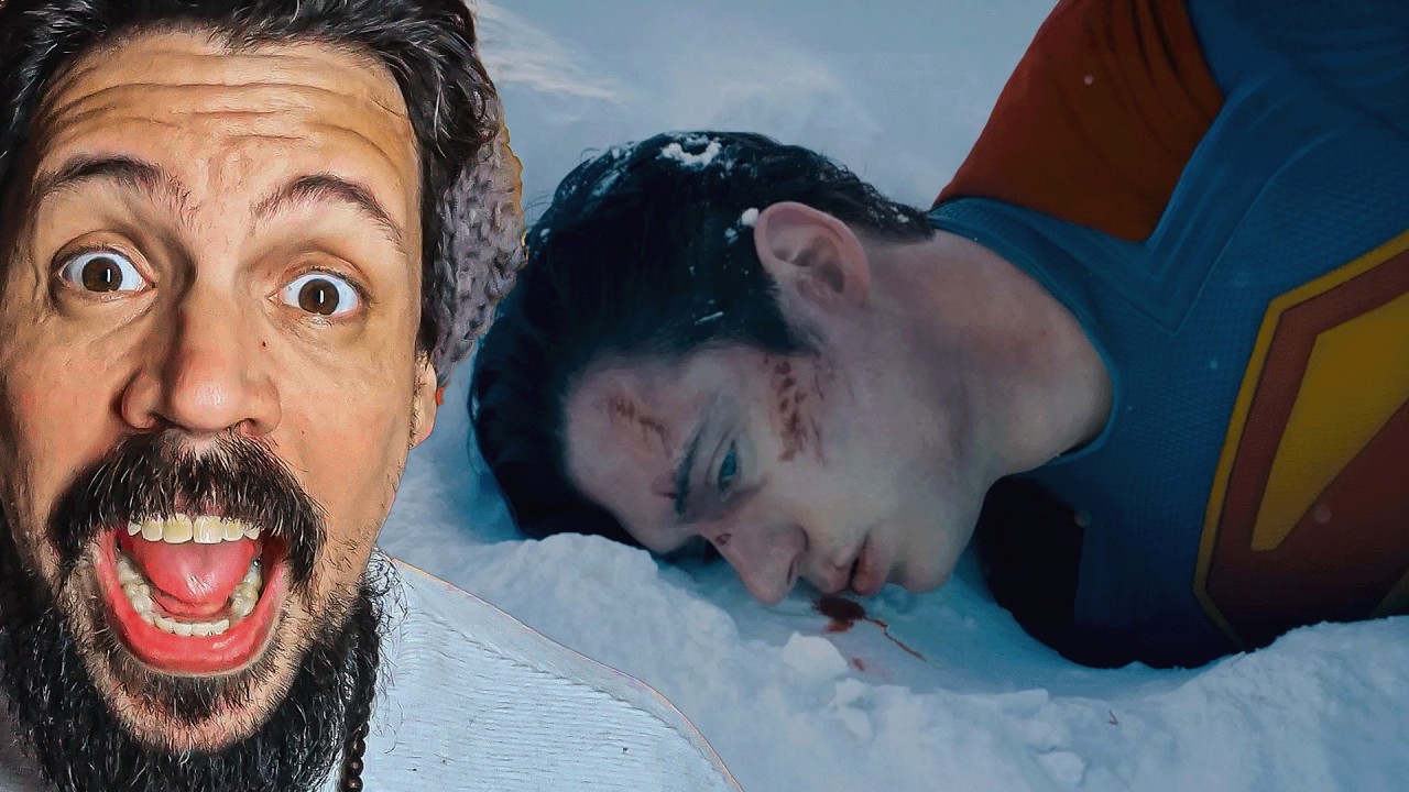 REACT TEASER TRAILER SUPERMAN!