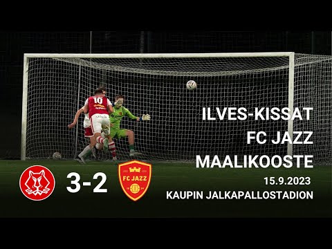 Ilves-Kissat - FC Jazz 15.9.2023 (3-2) Kaupin jalkapallostadion