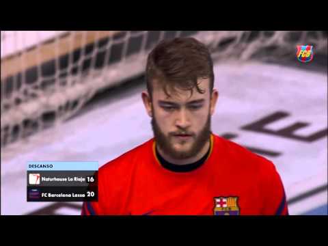 [HIGHLIGHTS] HANDBALL (Asobal): Naturhouse La Rioja-FC Barcelona Lassa (28-39)