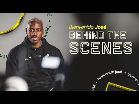 BEHIND THE SCENES | José Córdoba's first day!