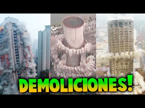 Demoliciones de Edificios mas Espectaculares del Mundo