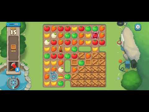 [Gameplay] We Bare Bears Match3 - Level 113 (No Boosters)